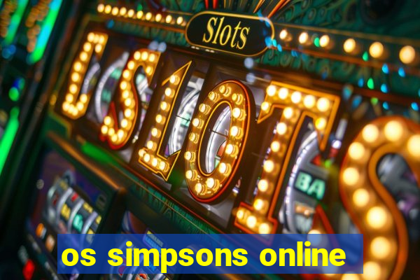 os simpsons online